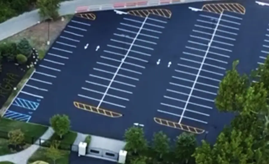 parking lot seal coating and line striping